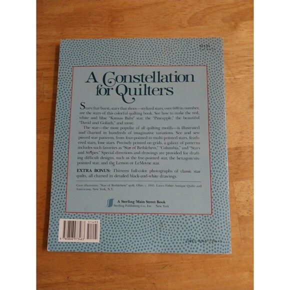 A Constellation for Quilters : Star Patterns for Piecing by Carol LaBranche... - Picture 2 of 2